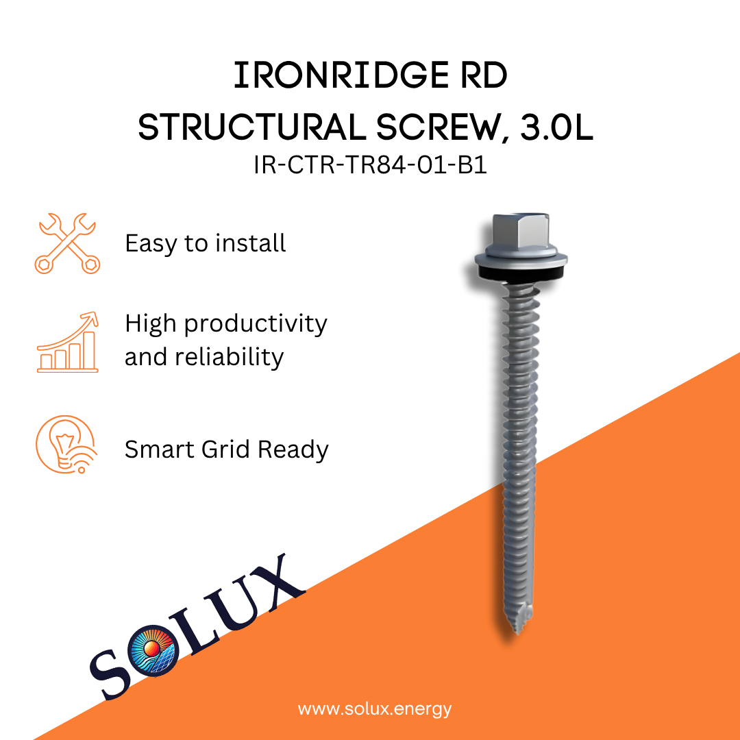 This is an image of Structural Screws by Ironridge 3.0L